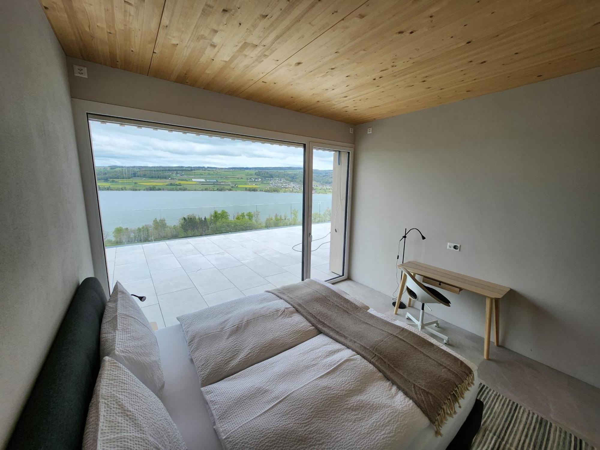 Lakeview Guest Rooms With Huge Rooftop Terrace Beinwil Dış mekan fotoğraf